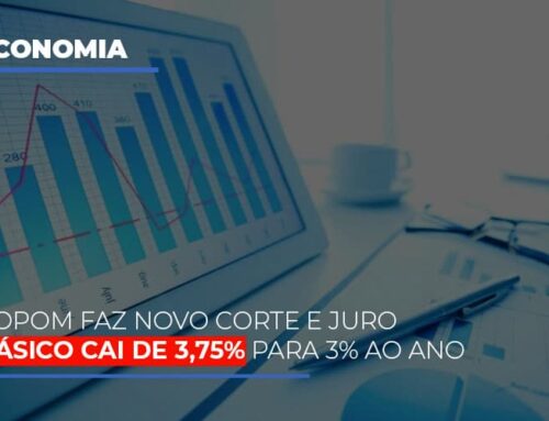 Copom faz novo corte e juro básico cai de 3,75% para 3% ao ano